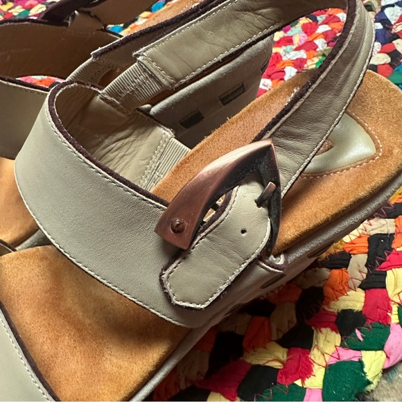 Donald J.Pliner Sport-i-Que Kerry Natural leather Wedge Women's Sandals Size 8 - Picture 14 of 14